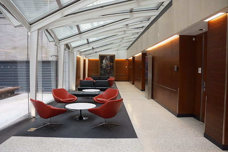 Belfer Research Building Skylight Lounge